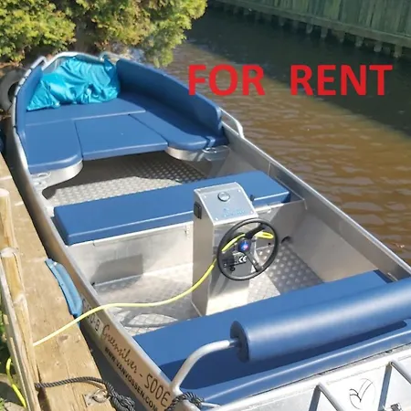 Bed-On-A-Boat Hotel Giethoorn Exterior photo